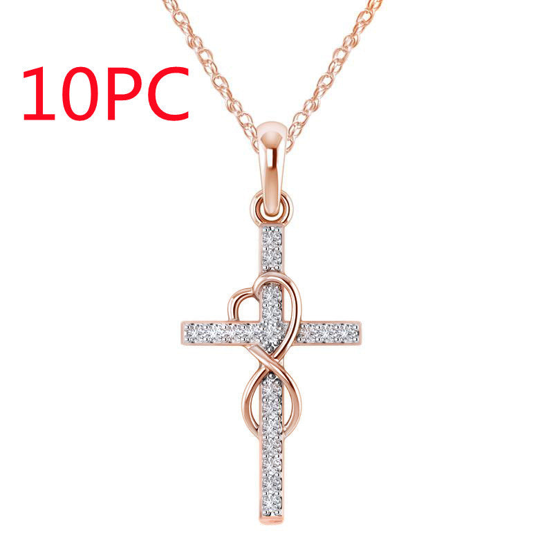BlessedHeart™ - Treasured Cross Pendant