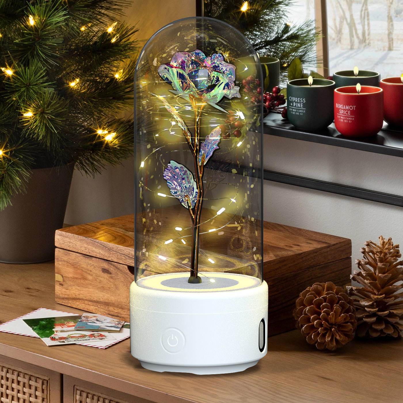 LumiFlower™ - Enchanting Glow Speaker
