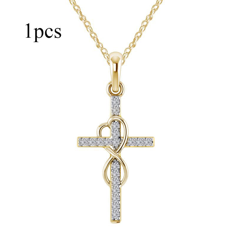 BlessedHeart™ - Treasured Cross Pendant