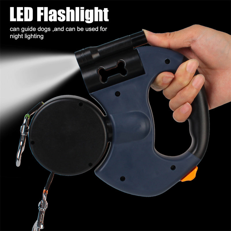 TwistyPup™ - 360 Swivel Leash With Lights