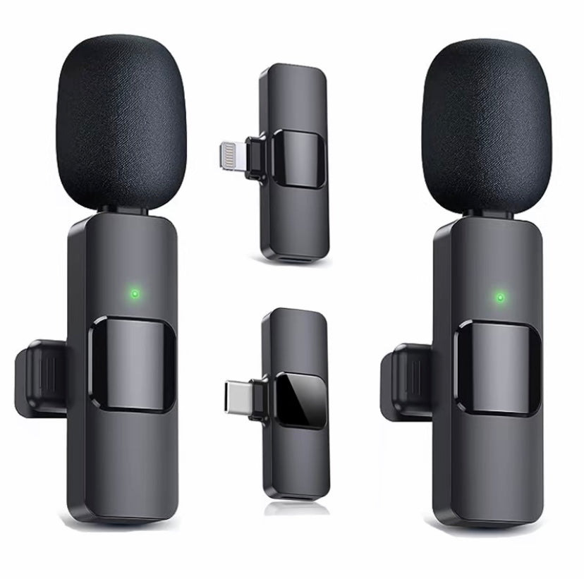 AudioAura™ Wireless Microphone Recording, Streaming, Vlog