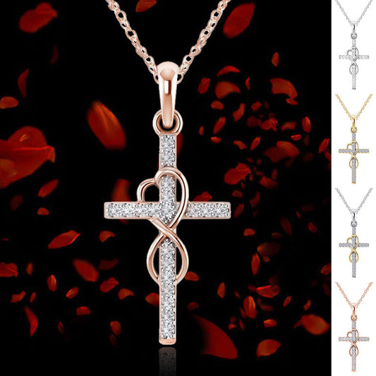BlessedHeart™ - Treasured Cross Pendant