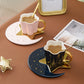 Cosmicup™ - Creative Cup Star And Moon Saucer