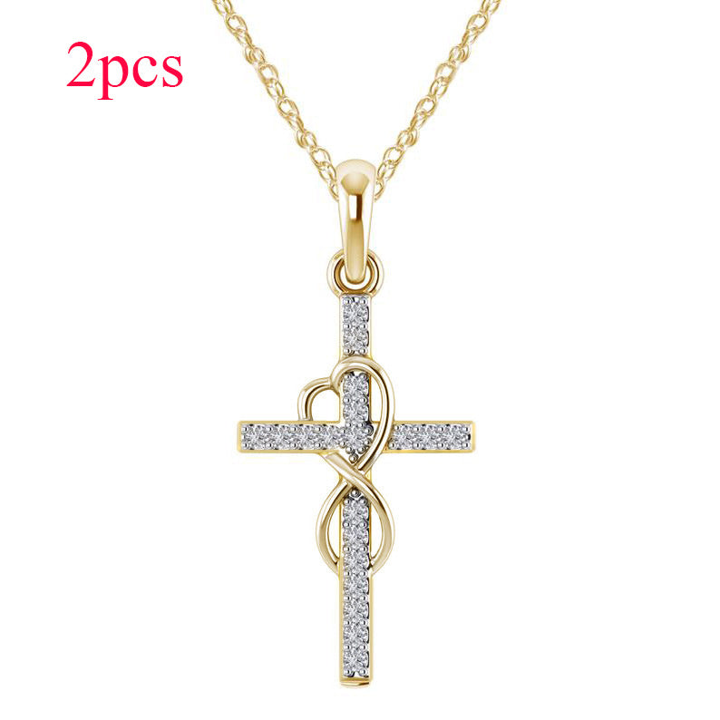 BlessedHeart™ - Treasured Cross Pendant