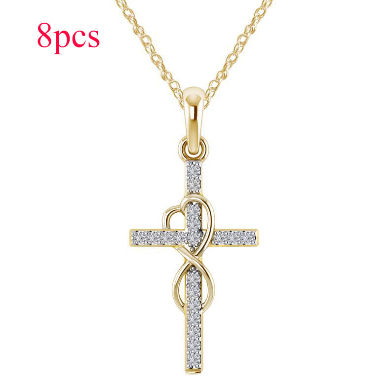 BlessedHeart™ - Treasured Cross Pendant