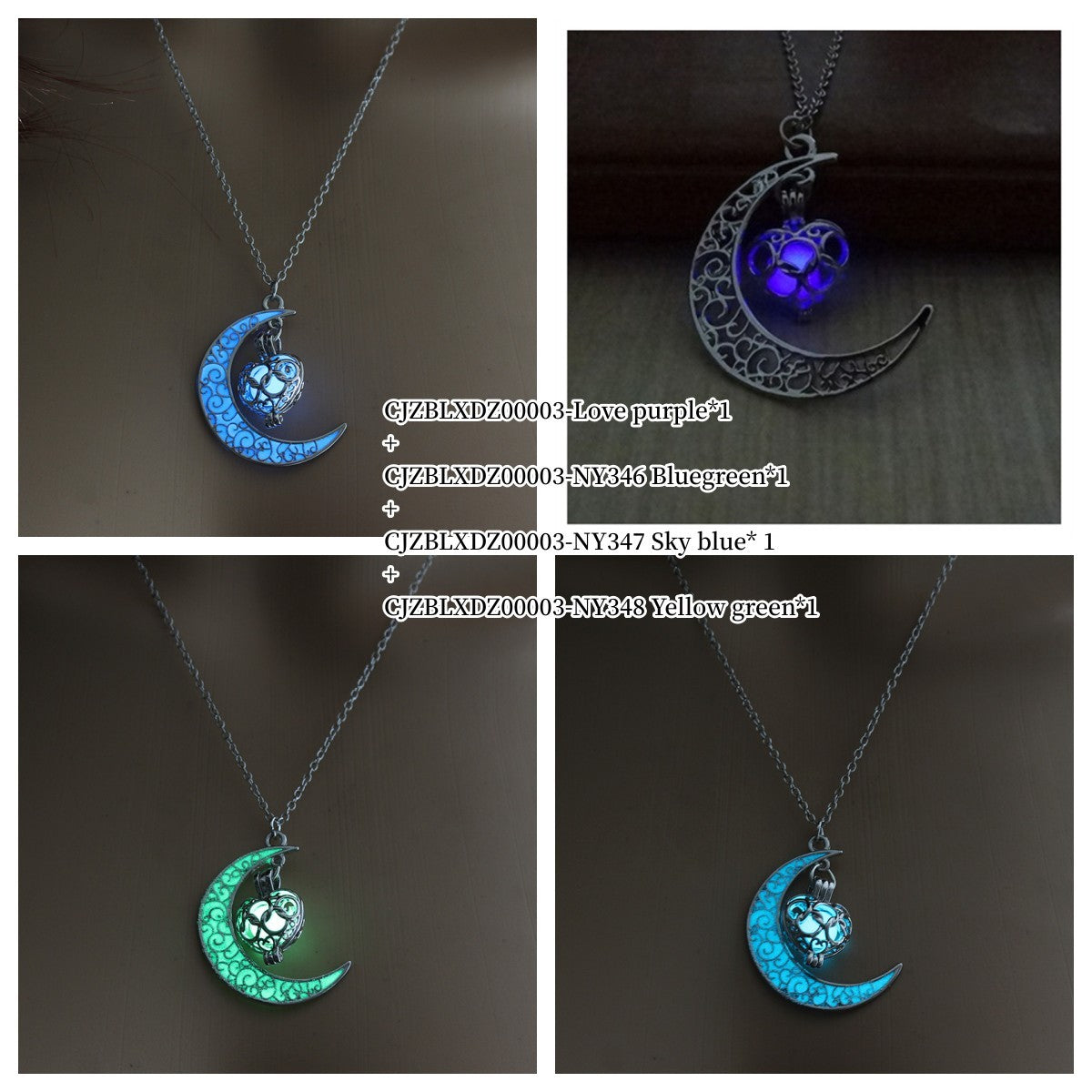 Charmglow™ - Glowing Pendant Necklaces
